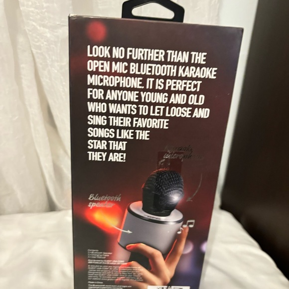 Wireless Karaoke Microphone - Bluetooth Karaoke
Microphone Speaker Singalong - Picture 10 of 11